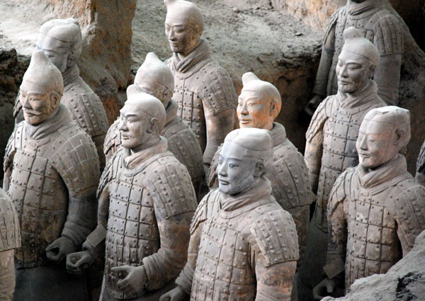 Terracotta Warriors of Shaanxi, China