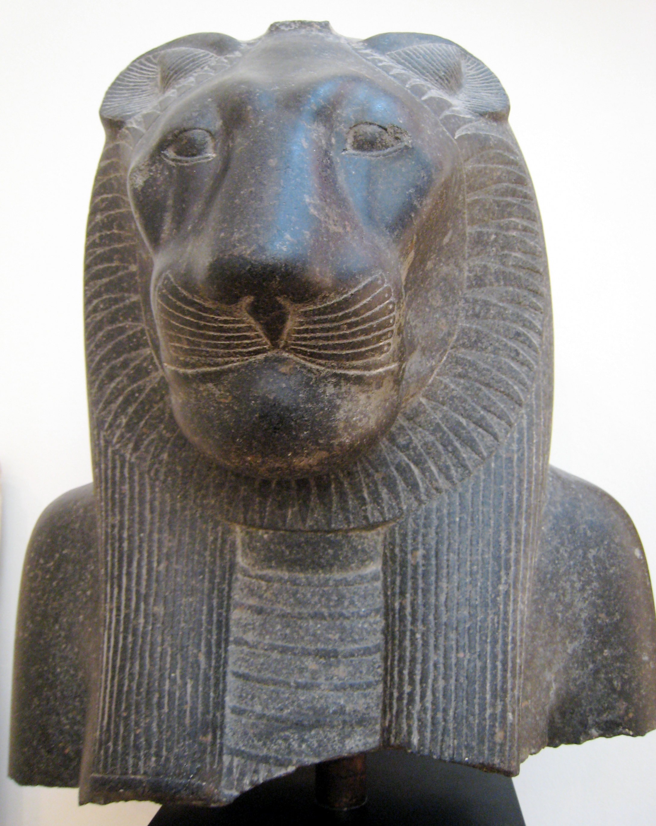 Statue of Sekhmet from the temple of Mut. granite